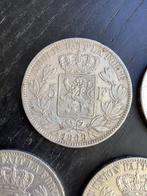 Belgique. Léopold II. 5 Francs 1869-1876 (Sans Prix de, Postzegels en Munten