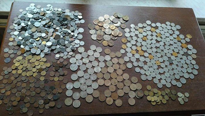 Duitsland. Massive Lot – Approx. 4.3 kg (Zonder, Postzegels en Munten, Munten | Europa | Niet-Euromunten