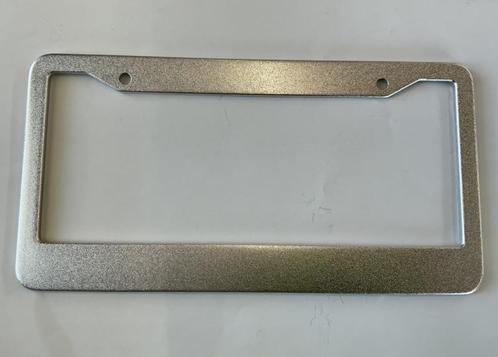 Amerikaanse kenteken plaathouder mat zilver 2 hole, Auto-onderdelen, Overige Auto-onderdelen, Nieuw, Ophalen of Verzenden
