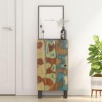vidaXL Dressoir met deur 40x31x75 cm massief gerecycled hout, Huis en Inrichting, Kasten | Dressoirs, Verzenden, Nieuw