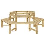 vidaXL Tuinbank 240 cm geïmpregneerd grenenhout, Tuin en Terras, Verzenden, Nieuw