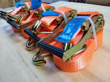 Veiling - 10x Spanbanden 5 ton 9 meter beschikbaar voor biedingen