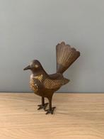 Gouden damascene-vogel - Staal, Goud - Midden-Oosten - Qajar, Antiek en Kunst