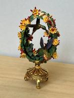 Œuf Fabergé - Faberge ei - Franklin Mint - Or 24 ct, Biscuit