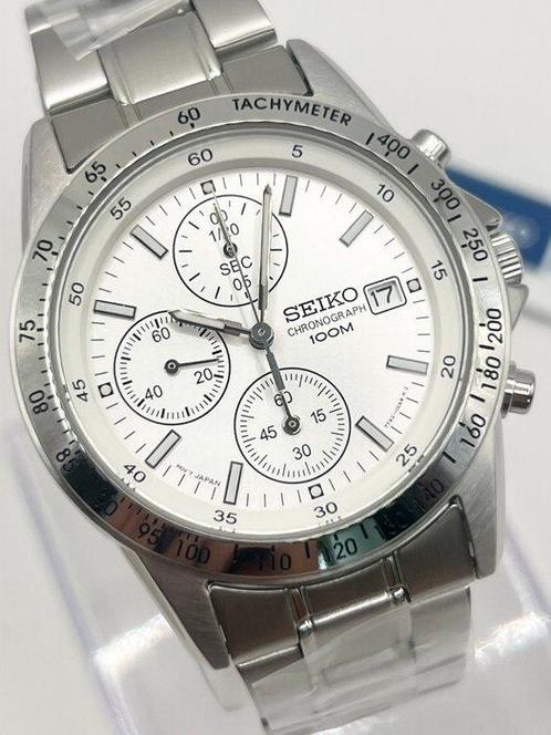 Seiko - Green Chronograph - Zonder Minimumprijs - SND363P1 -, Handtassen en Accessoires, Horloges | Antiek