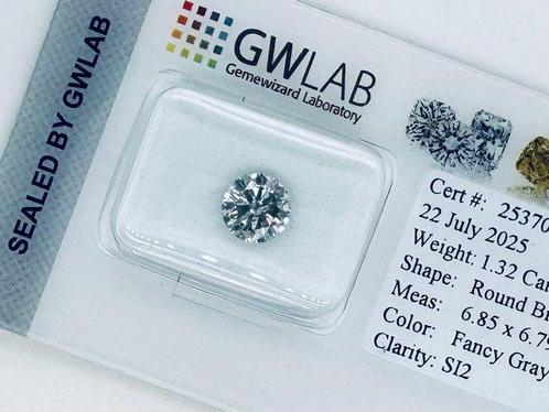 Zonder Minimumprijs - 1 pcs Diamant (Natuurlijk gekleurd) -, Handtassen en Accessoires, Edelstenen