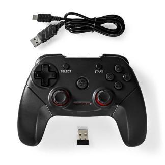 Controller pc | Nedis (Draadloos, USB, D-pad, 11 knoppen), Consoles de jeu & Jeux vidéo, Consoles de jeu | Accessoires Autre, Envoi