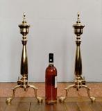 Schouw (2) - Gravé B - 1950-1960 - Paire de Chenets