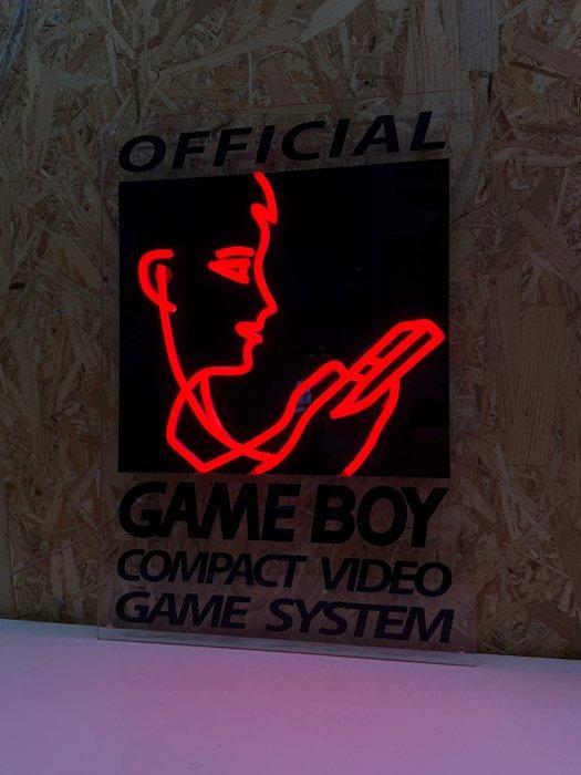 Nintendo - Game Boy - Neonlichtbord - plexiglas, Games en Spelcomputers, Spelcomputers | Overige Accessoires