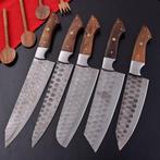 Couteau de cuisine - Chefs knife - Bois et G 10 noir -