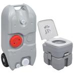 vidaXL Campingtoilet en watertankset draagbaar, Caravans en Kamperen, Kampeeraccessoires, Verzenden, Nieuw