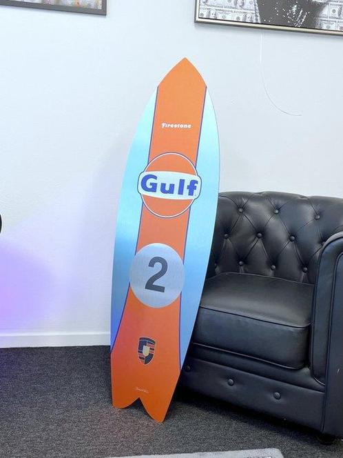 Suketchi - P.orsche Gulf Surfboard, Antiquités & Art, Art | Peinture | Moderne