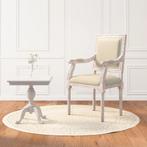 vidaXL Chaise de canapé beige 54x59x99 cm lin, Maison & Meubles, Neuf, Verzenden