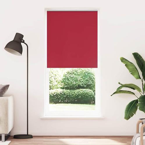vidaXL Rolgordijn verduisterend 100 x 230 cm rood, Huis en Inrichting, Stoffering | Gordijnen en Lamellen, Nieuw, Verzenden