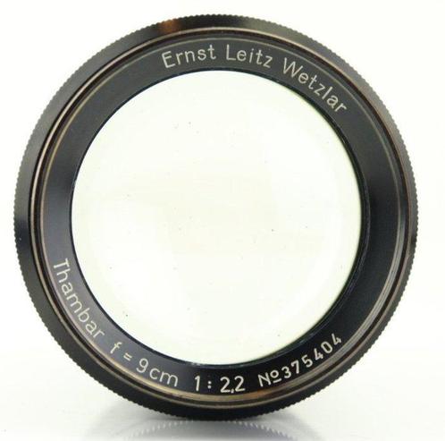 Leica, Leitz Thambar  F = 9 cm 1: 2,2 Cameralens, Verzamelen, Foto-apparatuur en Filmapparatuur