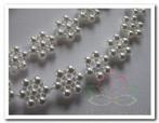 Parelketting bloemenslinger 1,50m Parelketting bl, Nieuw