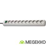 Brennenstuhl BN-1159350010 stekkerdoos 10 stopcontacten wit, Verzenden, Nieuw
