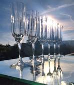 Baccarat - Champagne fluitje (6) - Capri - Kristal, Antiquités & Art