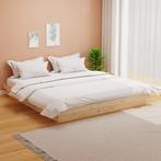 vidaXL Bedframe massief hout 180x200 cm, Huis en Inrichting, Slaapkamer | Bedden, Verzenden, Nieuw