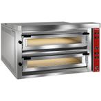 Pizzaoven | Elektrisch | 9+9x Ø35cm | 400°C | 27.4kW, Verzenden