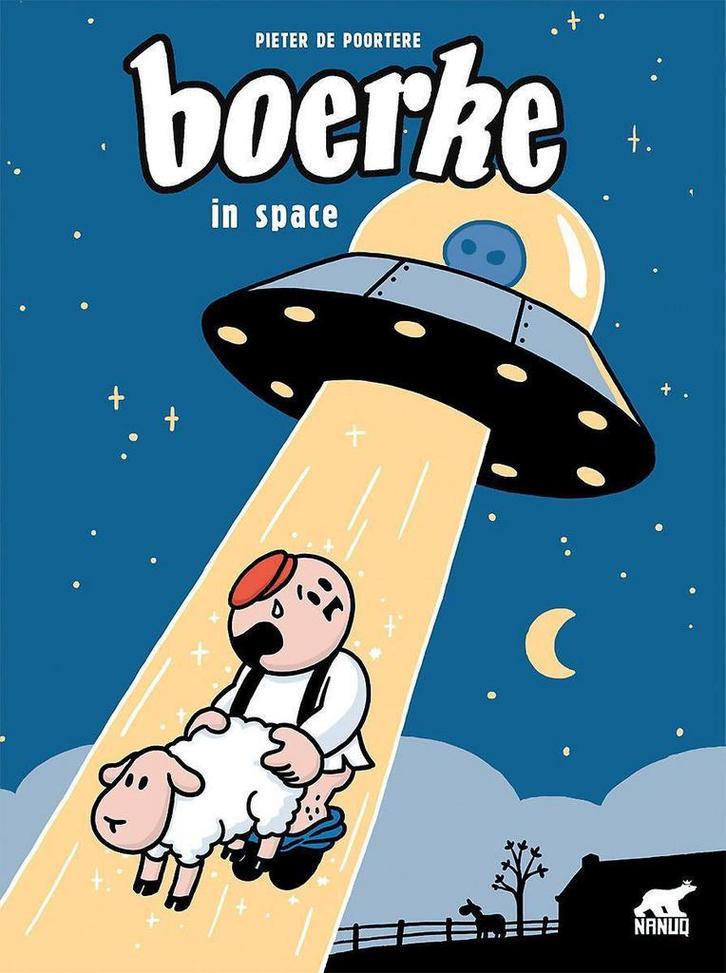 Boerke in space 9789082498806 Pieter De Poortere, Boeken, Stripverhalen, Gelezen, Verzenden