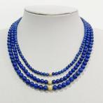 Zonder Minimumprijs - Halsketting Zilver Lapis lazuli, Handtassen en Accessoires, Kettingen, Nieuw