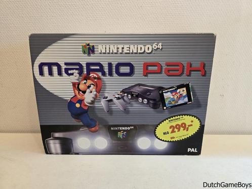 Nintendo 64 / N64 - Console - Mario Pak (Sleeve) - Boxed, Games en Spelcomputers, Spelcomputers | Nintendo 64, Gebruikt, Verzenden