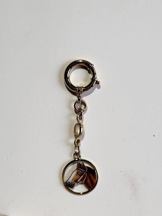 Hanger - 18 karaat Geel goud, Handtassen en Accessoires, Antieke sieraden