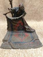 Franz Bergman foundry - Statue, Orientali - 22 cm - Bronze, Antiek en Kunst