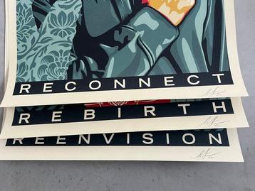 Shepard Fairey (OBEY) (1970) - SIGNED - Reframe (Reconnect -