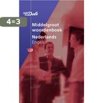 Van Dale Middelgroot woordenboek Nederlands-Engels / Van, Boeken, Gelezen, Verzenden, Van Dale, Nederlands