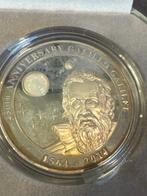 Cookeilanden. 10 Dollars 2014 Galileo Galilei Moonstone, 2