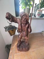 sculptuur, Veilleur de nuit - 49.5 cm - Hout - 1950