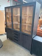 Vector buffetkast, old piano/teak, Huis en Inrichting, Kasten | Buffetkasten, Nieuw, Glas