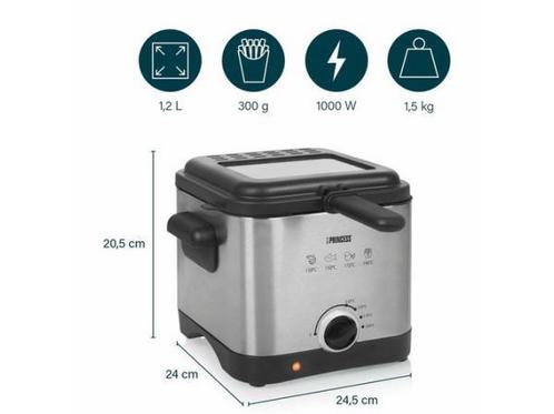 Veiling - Princess 182612  Minifriteuse - 1,5 Liter, Elektronische apparatuur, Frituurpannen