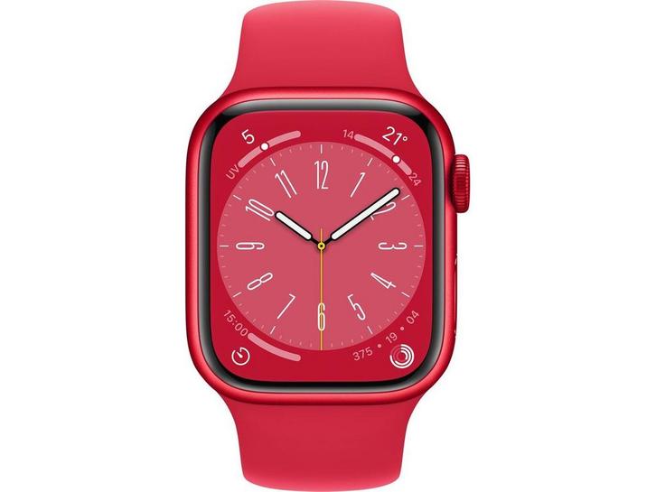 Apple Watch Series 8 - 4G - ECG en Crashdetectie - Rood, Huis en Inrichting, Woonaccessoires | Overige, Zo goed als nieuw, Verzenden