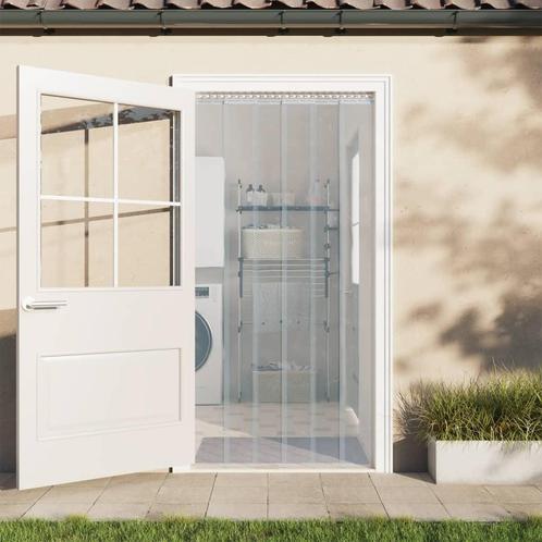 vidaXL Deurgordijn 200x1,6 mm 50 m PVC transparant, Huis en Inrichting, Stoffering | Gordijnen en Lamellen, Nieuw, Verzenden
