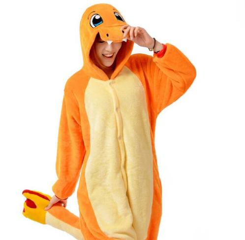 Onesie Charmander Pokemon Pak 152-158 Slang Slangenpak R, Kinderen en Baby's, Carnavalskleding en Verkleedspullen, Nieuw, Ophalen of Verzenden