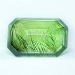1 pcs Groen Olivijn - 10.33 ct - nternational Colored, Handtassen en Accessoires, Edelstenen, Nieuw