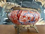 Imari - Pot - Bronze, Porcelaine - Jardinière Imari fin XIXe, Antiek en Kunst