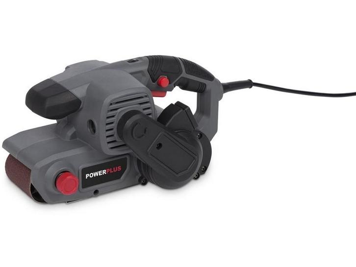 Powerplus POWE40040 - Bandschuurmachine 1010W 380m/min -, Huis en Inrichting, Woonaccessoires | Overige, Zo goed als nieuw, Verzenden
