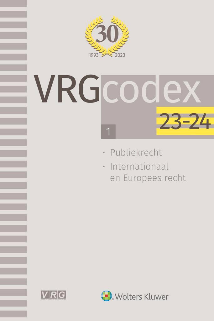 VRG-codex 2023-2024 9789403029245, Livres, Livres Autre, Envoi