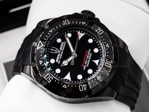Sea-God - BlackStorm - Sans Prix de Réserve - * NEW *, Handtassen en Accessoires, Horloges | Heren