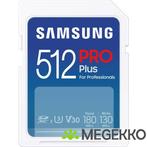 Samsung MB-SD512S/EU flashgeheugen 512 GB SD UHS-I Klasse 3, Verzenden, Nieuw