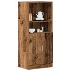 vidaXL Armoire de cuisine vieux bois 57x41,5x131,5 cm, Verzenden, Neuf