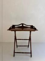 Tafel - Hout - Edwardiaans dienblad voor butler, Antiek en Kunst