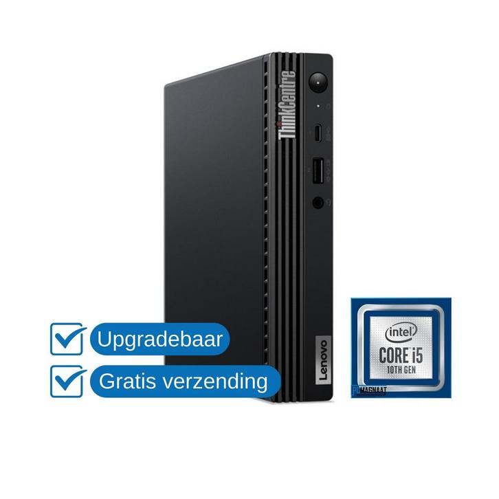 Lenovo ThinkCentre M70q i5-10400T | 8GB RAM | 256GB NVMe SSD, Computers en Software, Desktop Pc's, 2 tot 3 Ghz, SSD, Zo goed als nieuw