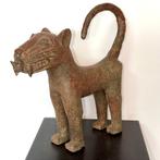 Sculpture, Sculpture, Panthère en Bronze – Art Royal Bénin /, Antiquités & Art