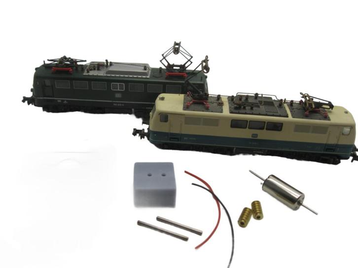 micromotor NF017G N ombouwset voor Fleischmann BR 110, 111,, Hobby en Vrije tijd, Modeltreinen | N-Spoor, Gelijkstroom, Overige typen