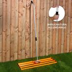 T-MECH Gazon Leveler Nivellering Hark - 100 cm - Oranje, Tuin en Terras, Verzenden, Nieuw